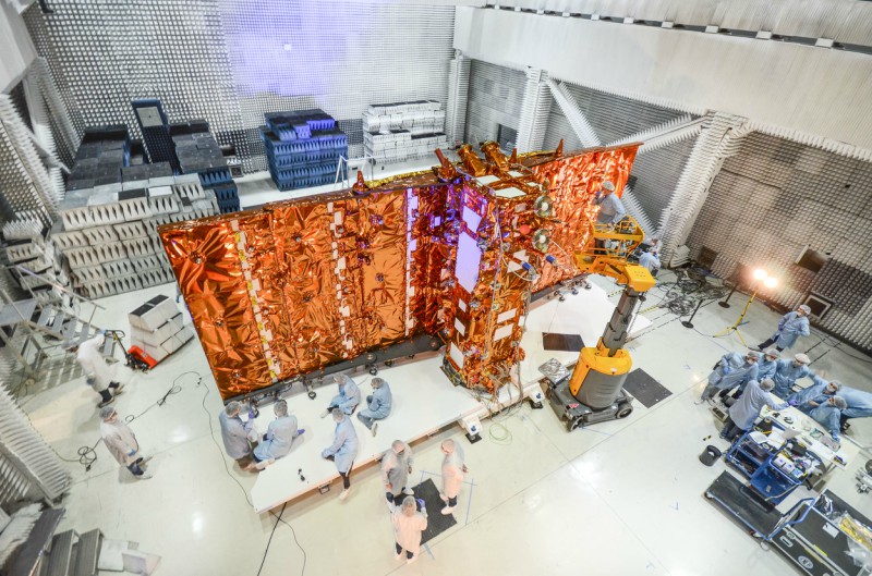 Saocom - Vista Del Satélite