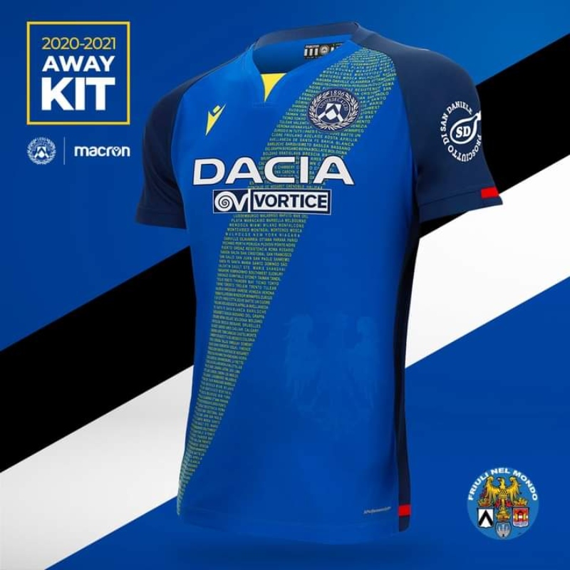 Udinese - Away Kit