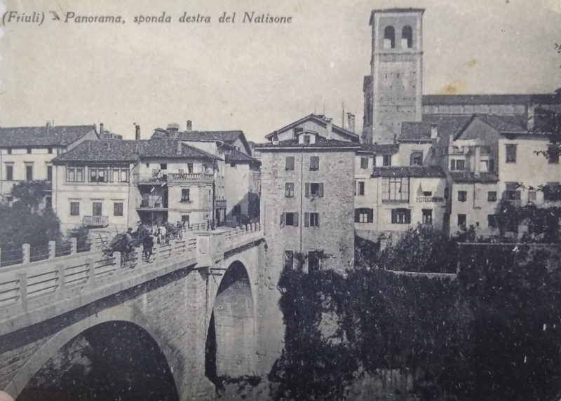idioma - Postal de un pueblo del friuli 
