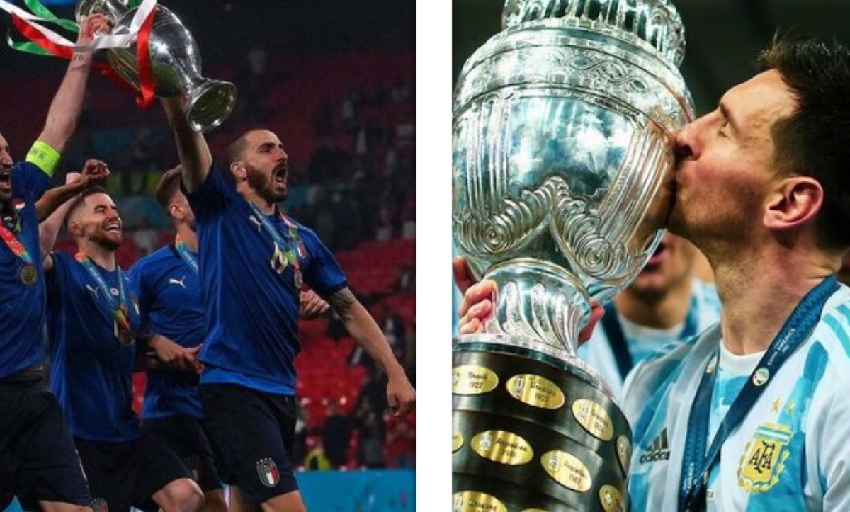¡Argentina e Italia campeonas continentales!