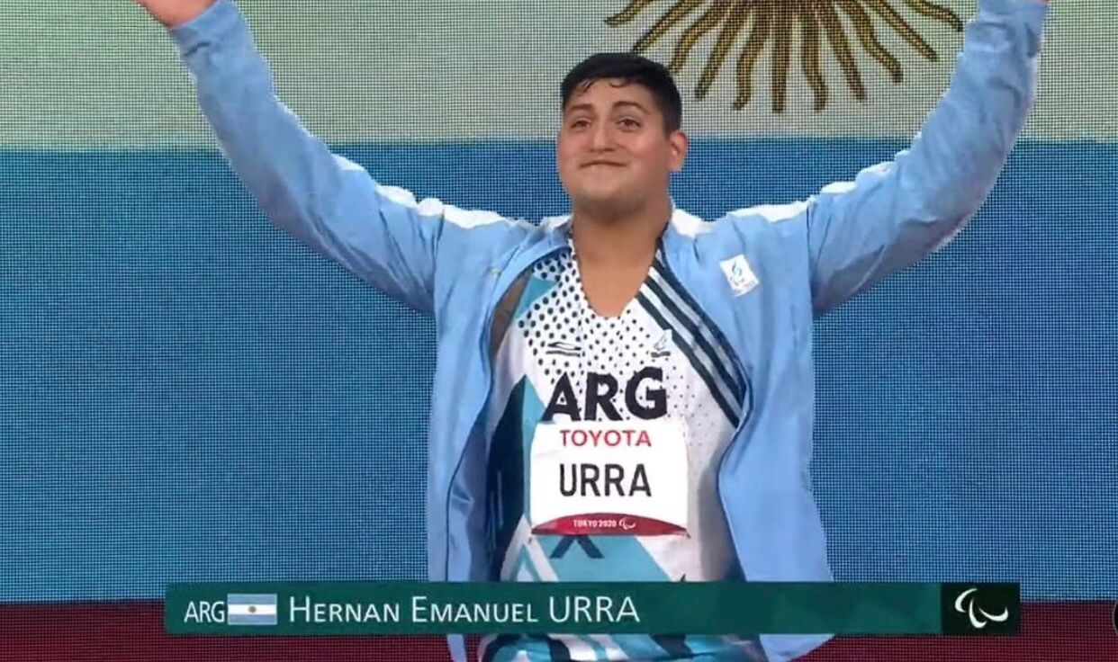 Medalla para Hernán Urra en los Juegos Paralímpicos
