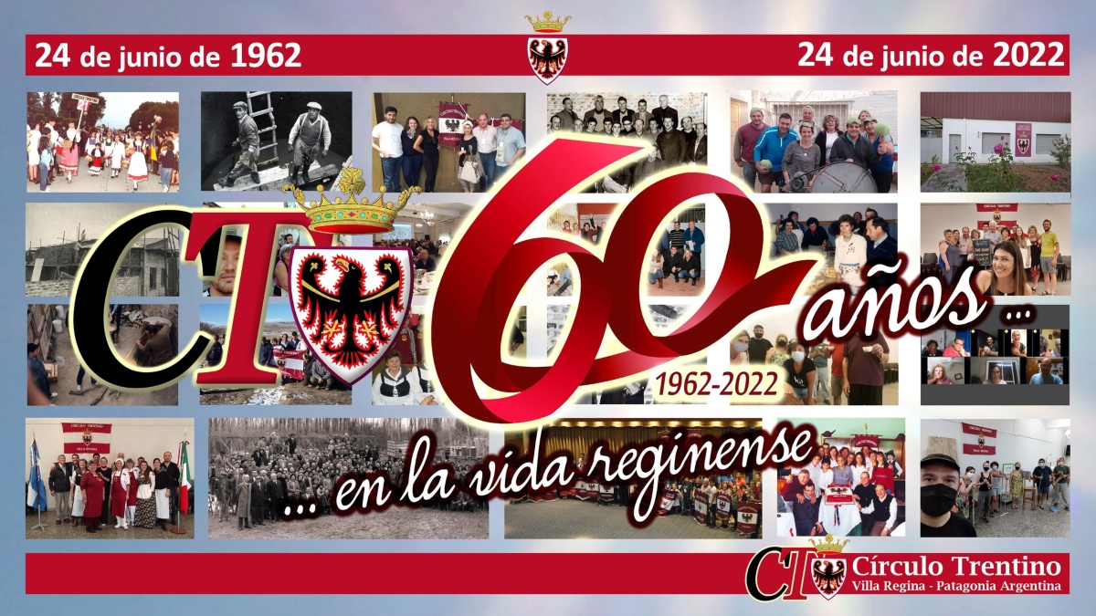Circulo Trentino de Villa Regina: 60° aniversario