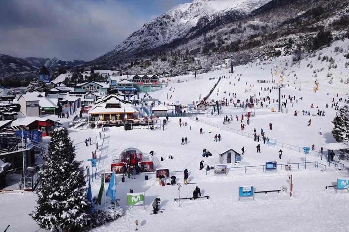 Grandes caídas de nieve en la región Patagónica