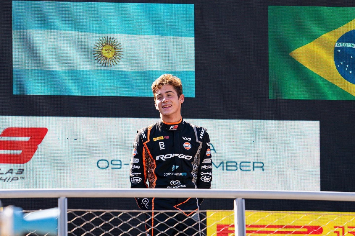 Franco Colapinto piloto ítalo-argentino triunfó en Monza