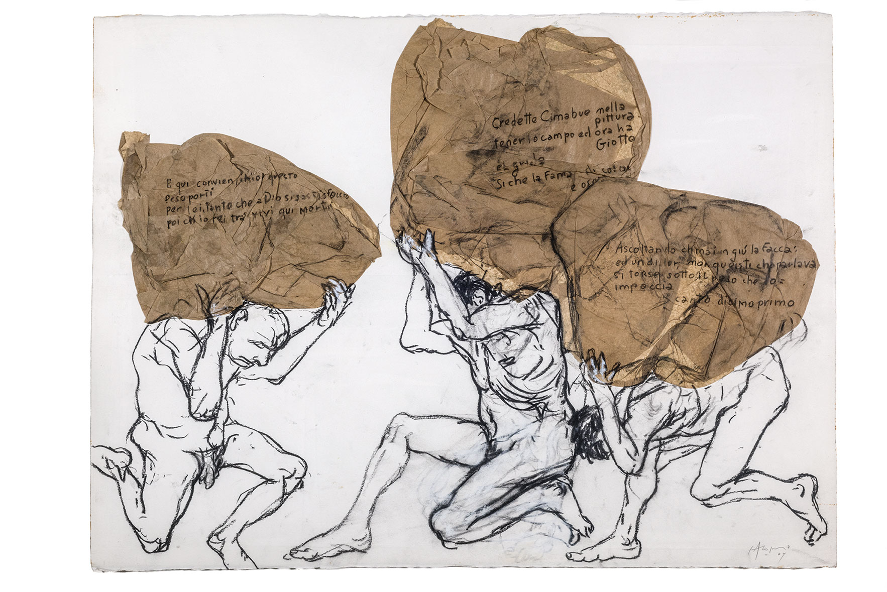 Dante por Alonso: obra y exposición en Bariloche