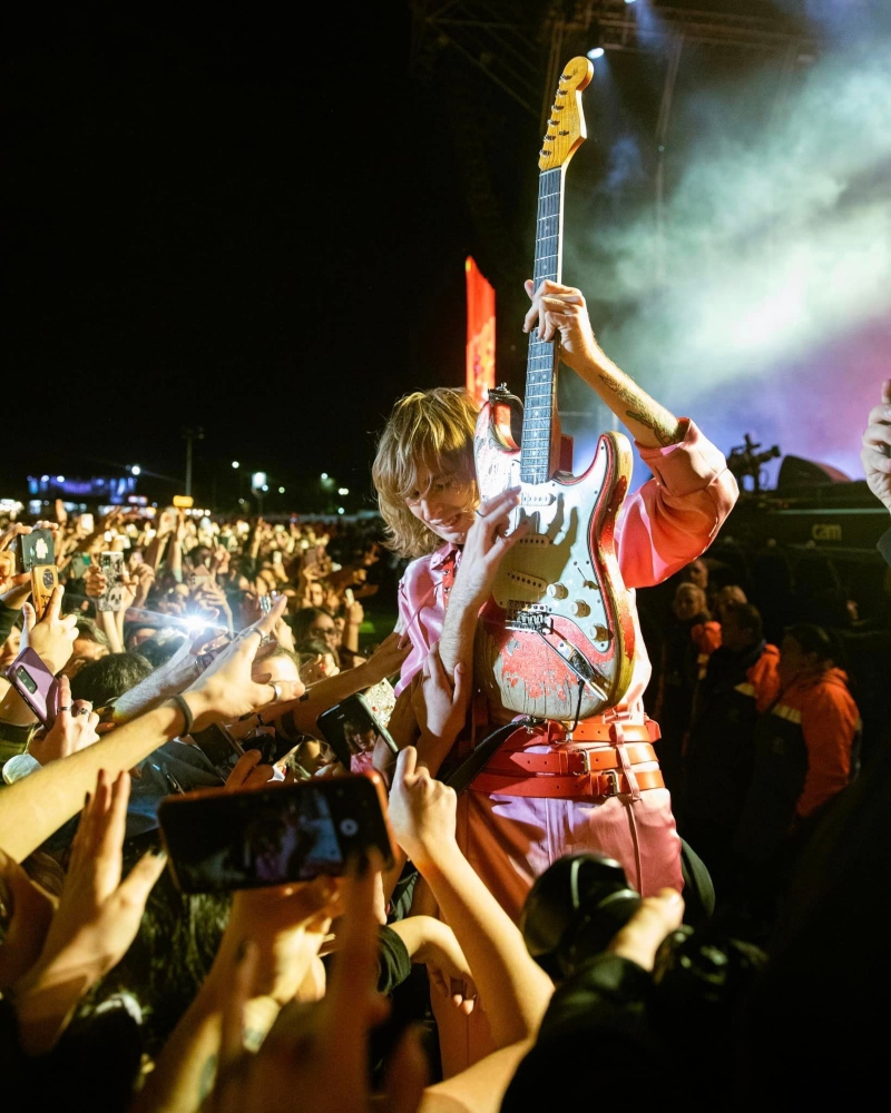 Maneskin - Guitarrista show
