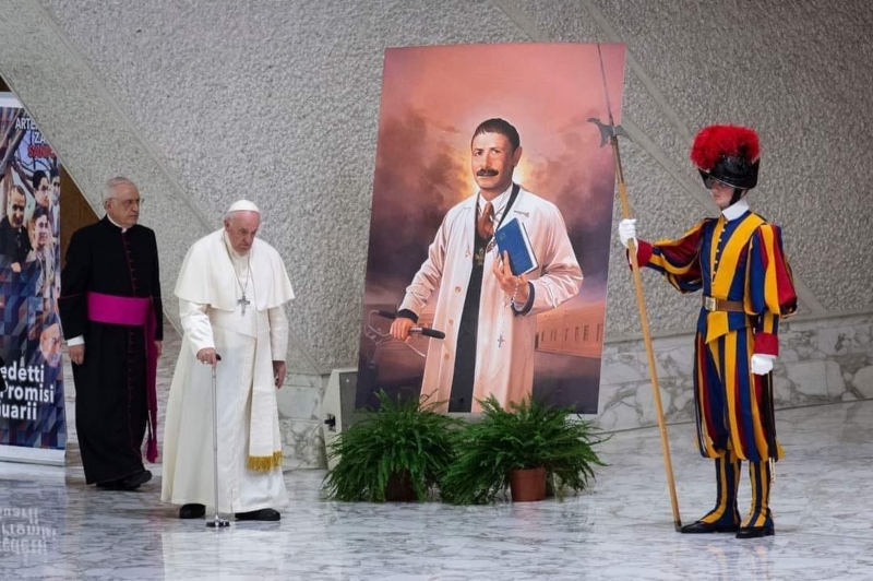Zatti - Papa Francisco 