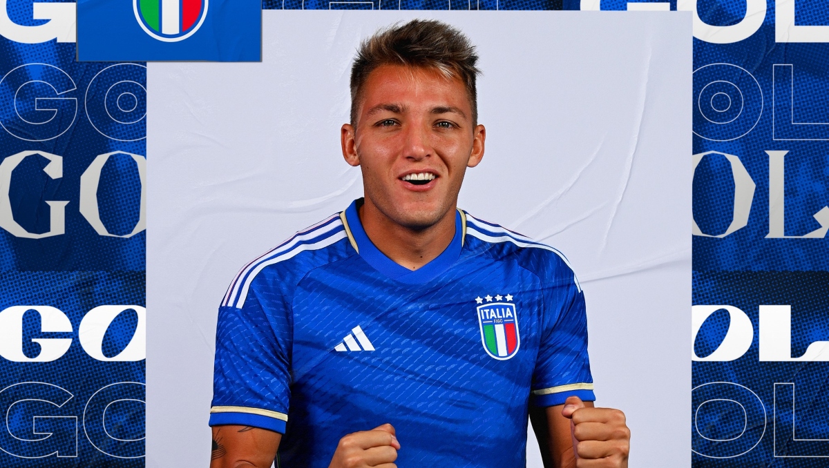 Mateo Retegui y Bruno Zapelli en la nazionale italiana