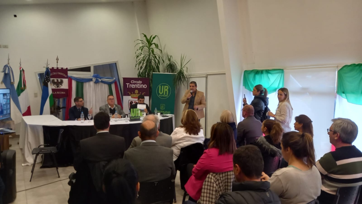 Villa Regina y Tesero unidas en un pacto de amistad histórico