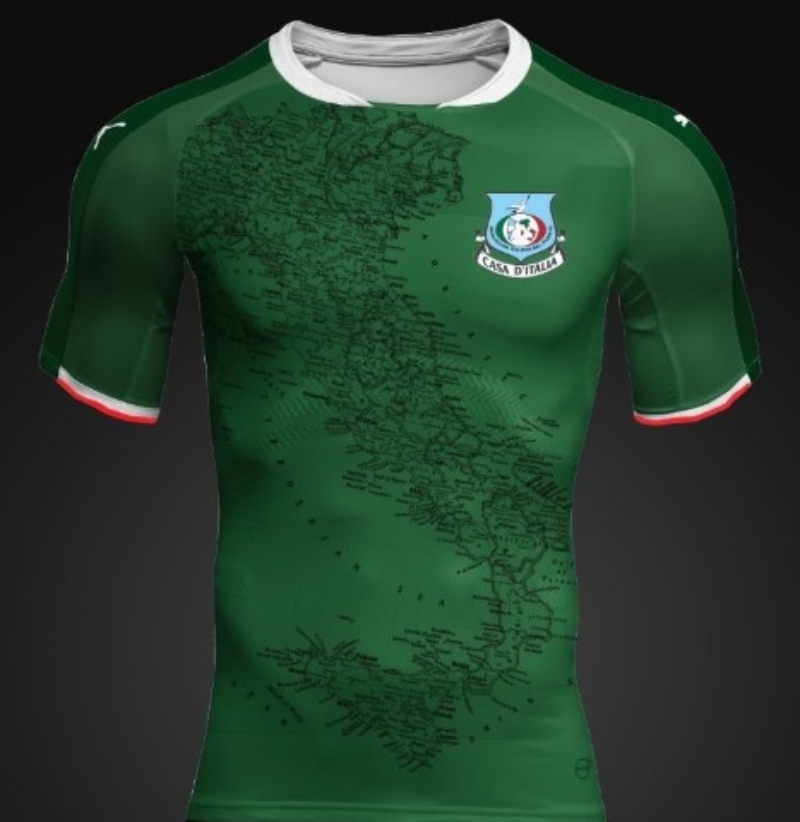 Mar del Plata - remera Casa D'italia