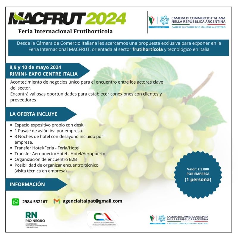 Flyer oficial - delegación 2024